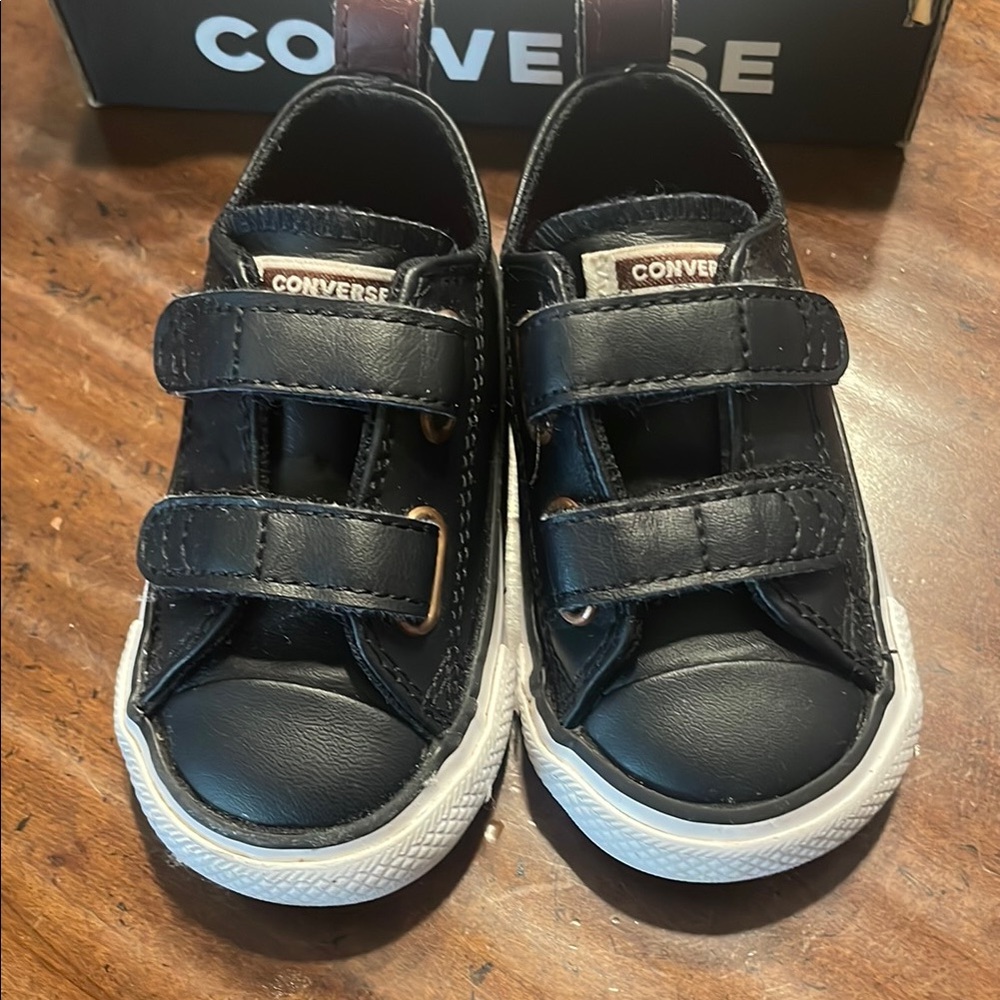Converse Kids Black Shoes